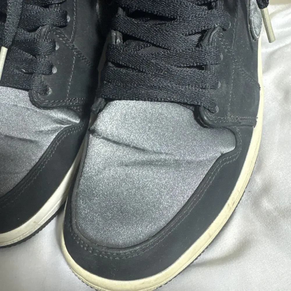 Nike Air Jordan 1 Mid SE Size 9 852542-012 Nylon Black Anthracite